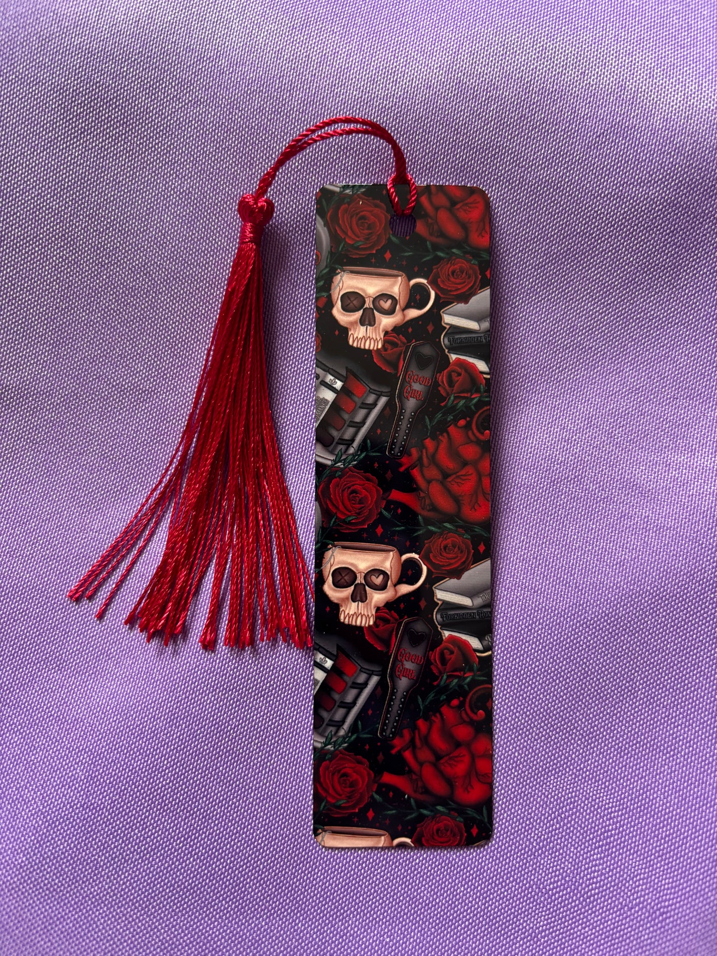 Dark Romance Tea Party Bookmark
