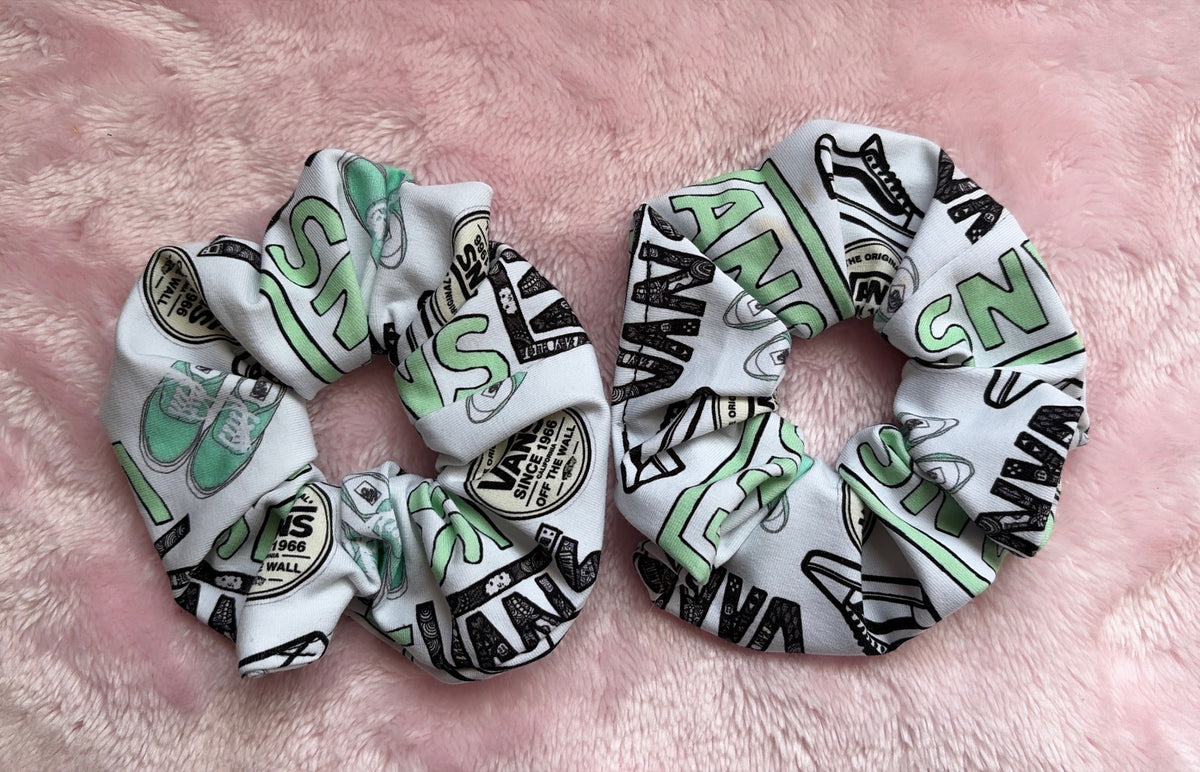 Vans Inspired Scrunchies