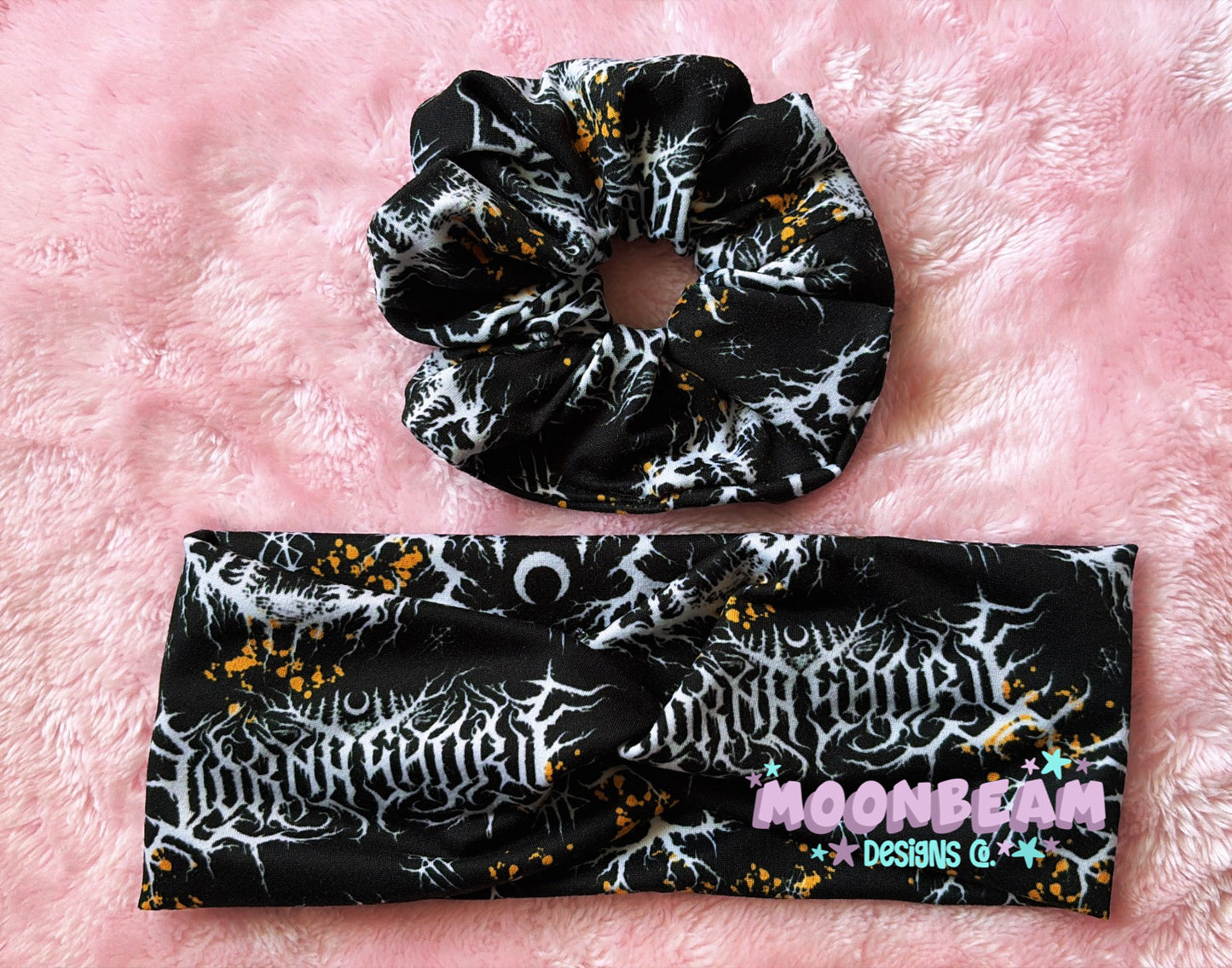 LornaShore inspired headbands and scrunchies