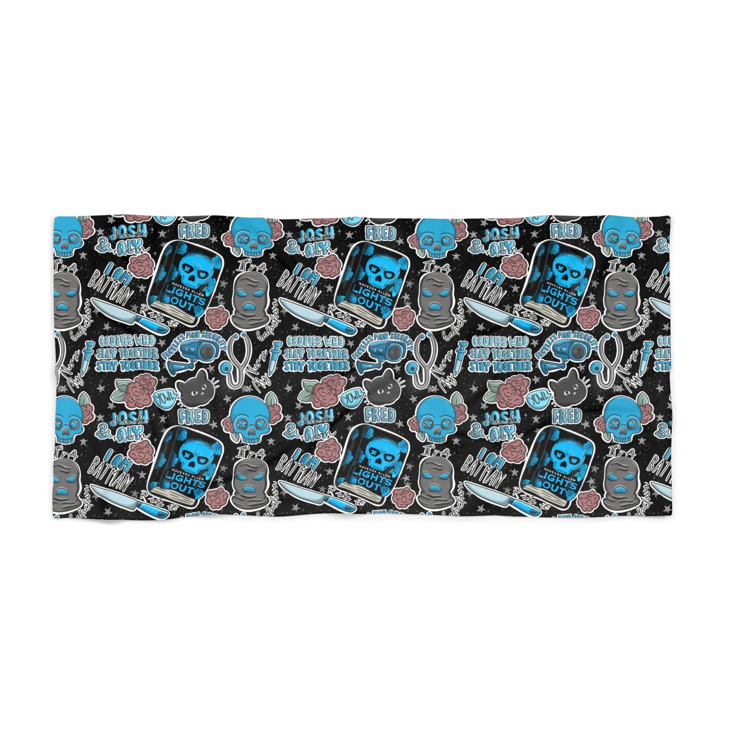 Into Darkness Picnic Blanket/Beach Towel