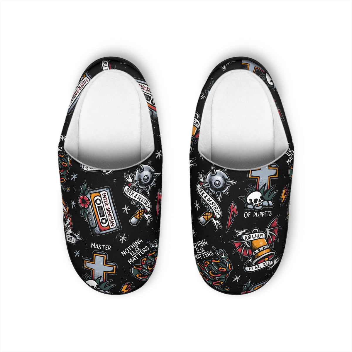 Metall Band Women's Slippers PREORDER