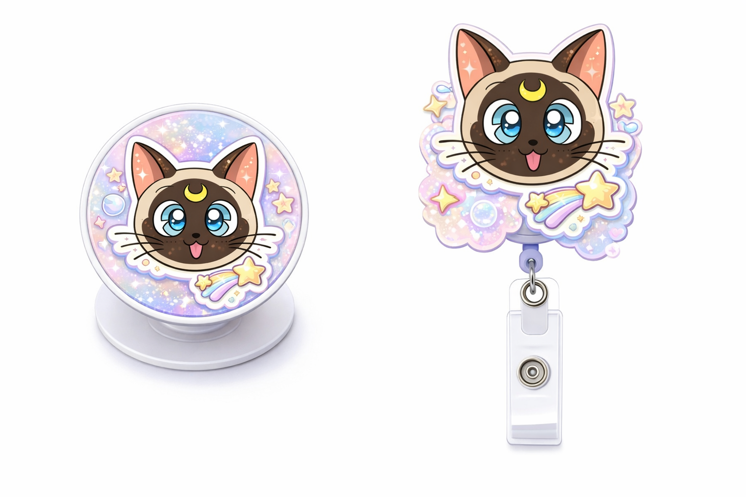 Phone/Kindle Grips & Badge Reels