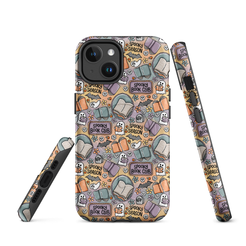 Spooky Book Club Phone Case