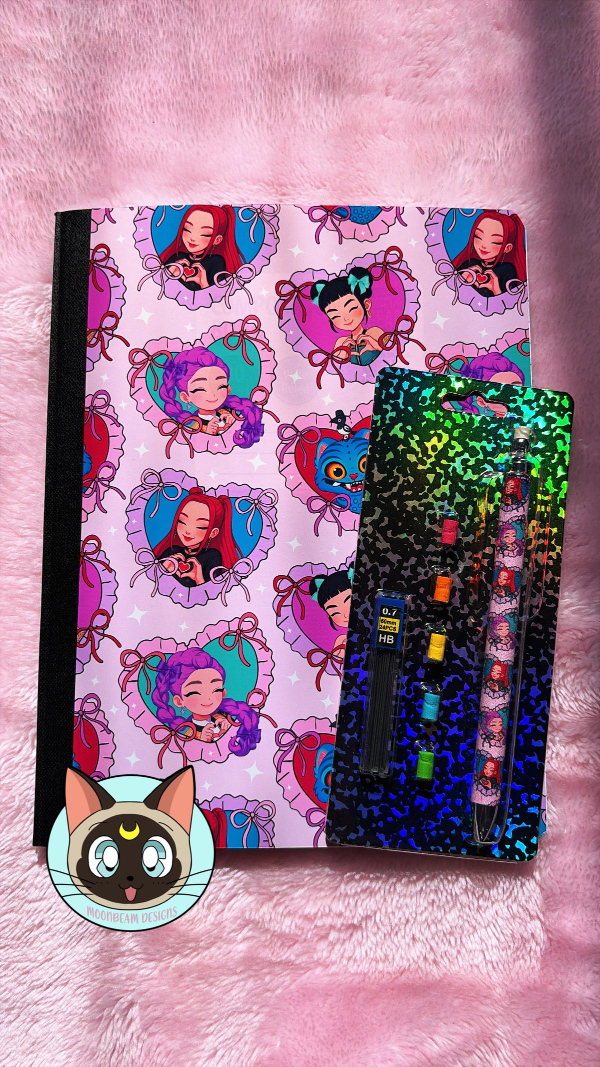 KPOP Demon Hunters Notebook Bundle