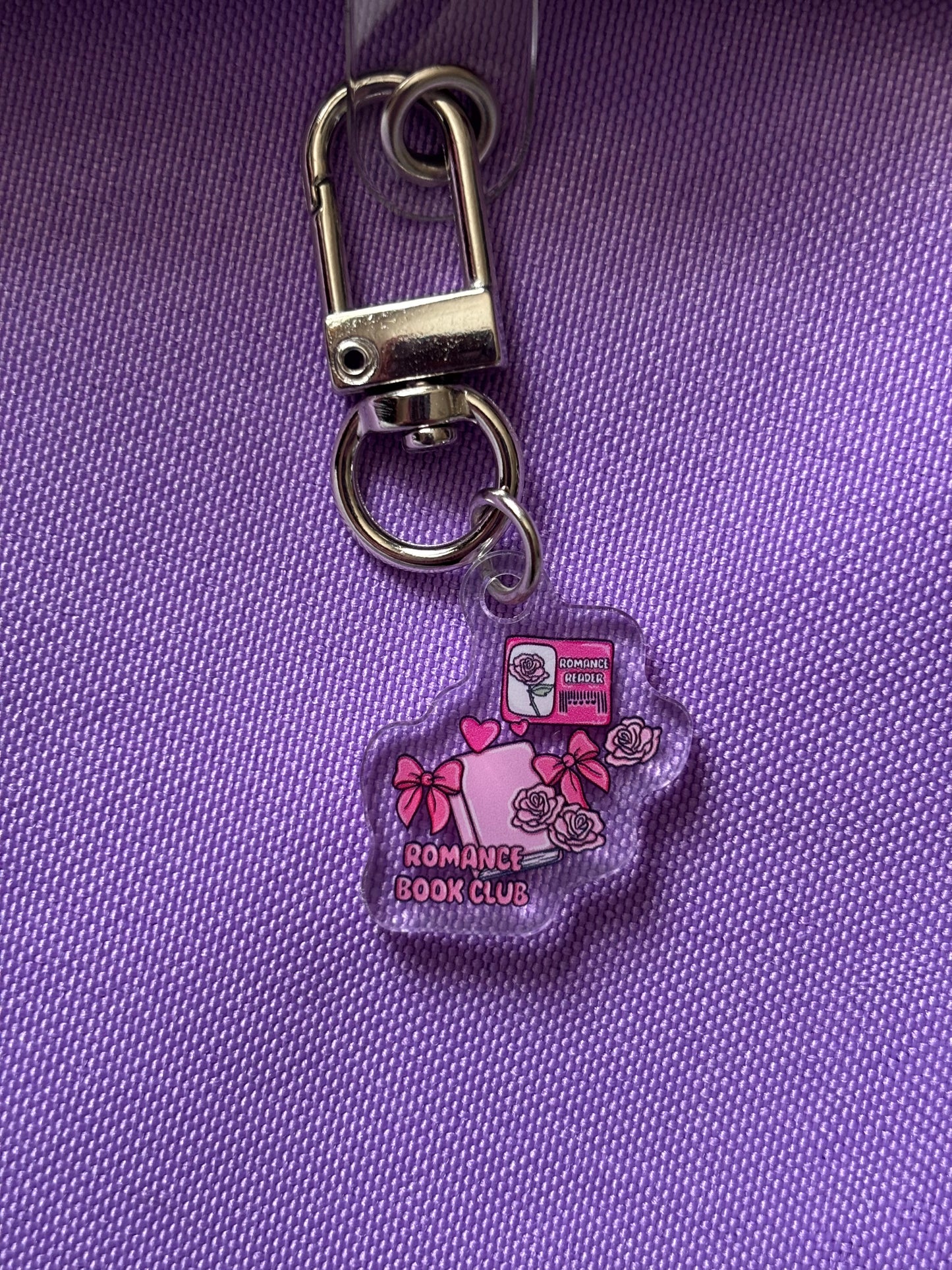 Romance Book Club Charm