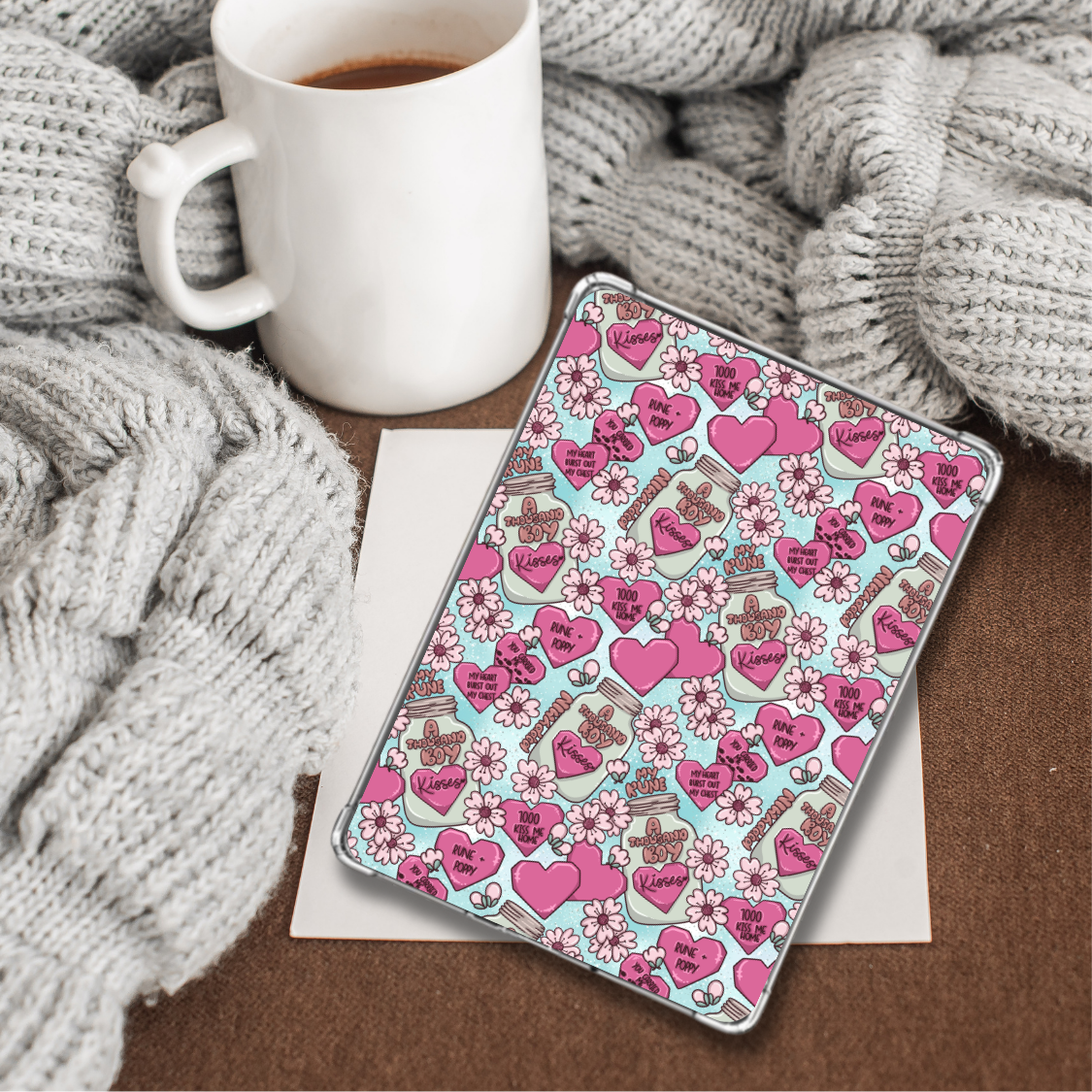 Romance Bookish E Reader Insert