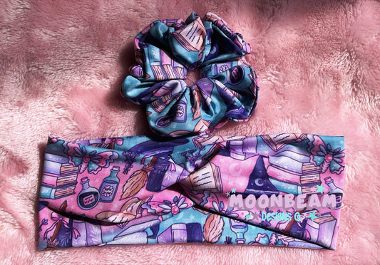 Season of the Witch Headband and Scrunchie