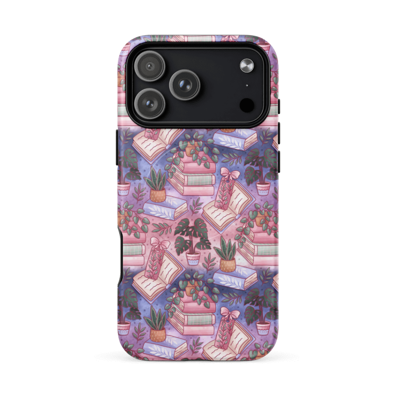 Books and Plants Phone Case