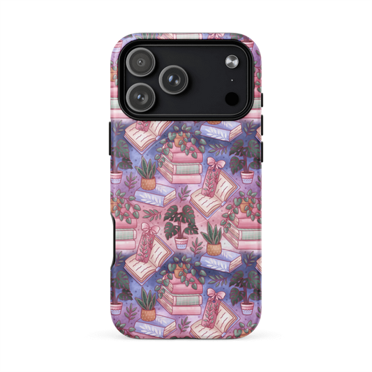Books and Plants Phone Case