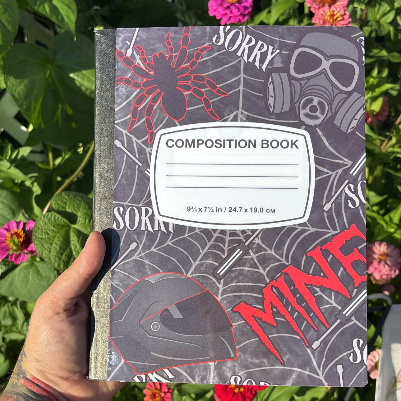 Little Stranger Malachi Vize Composition Notebook OFFICIALLY LICENSED