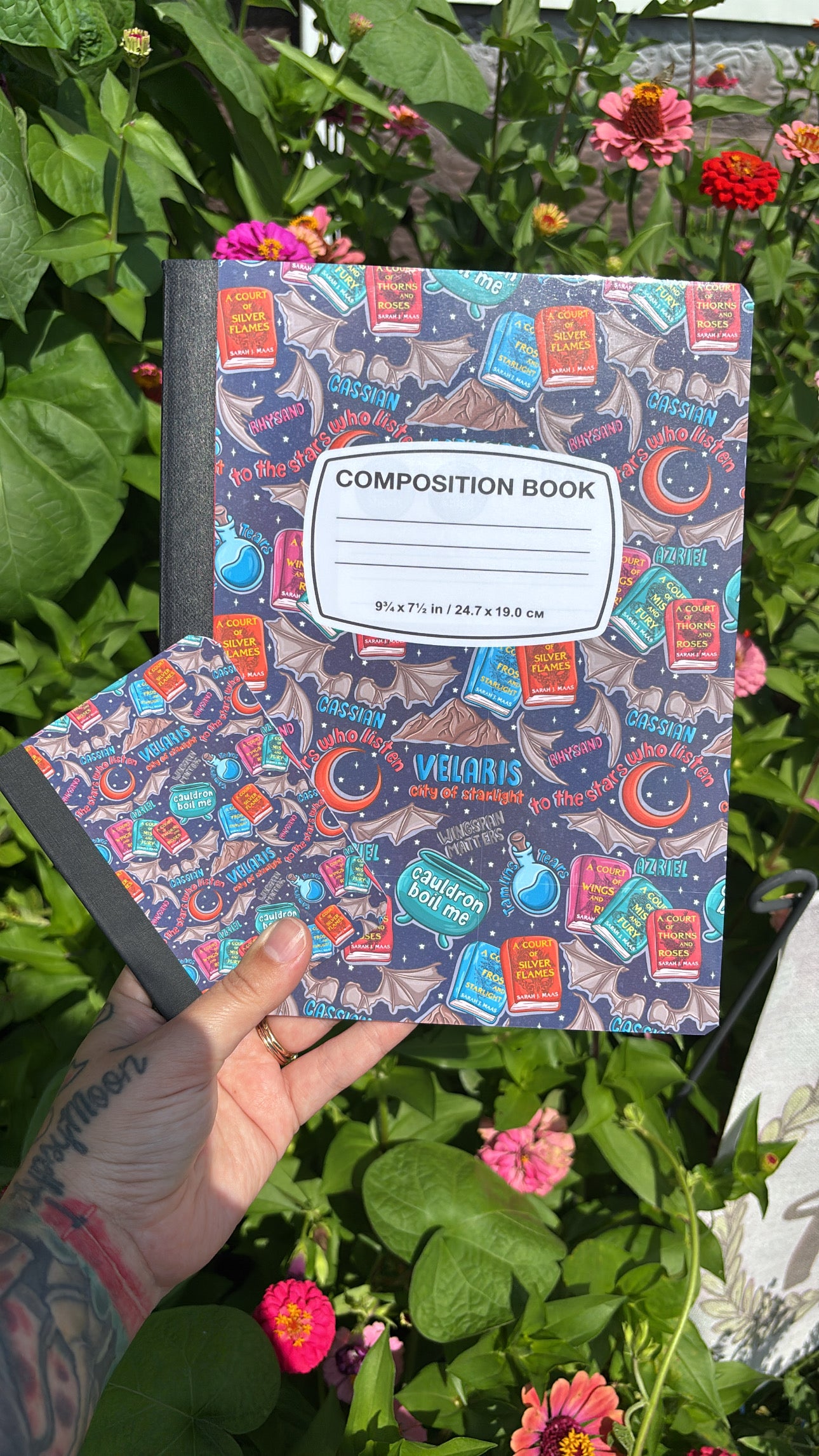 ACOTAR City of Starlight Inspired Notebook