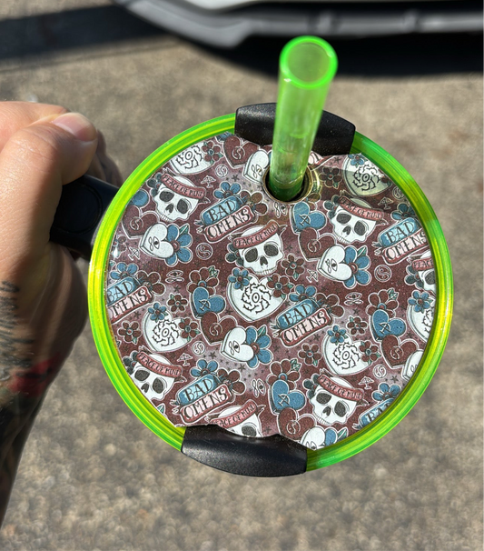 Omens Band Inspired 40oz Stanley Quencher Topper