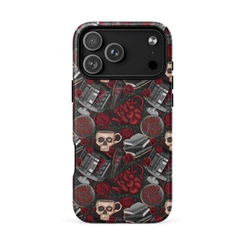 Spread Those Pages Mobile Phone Case