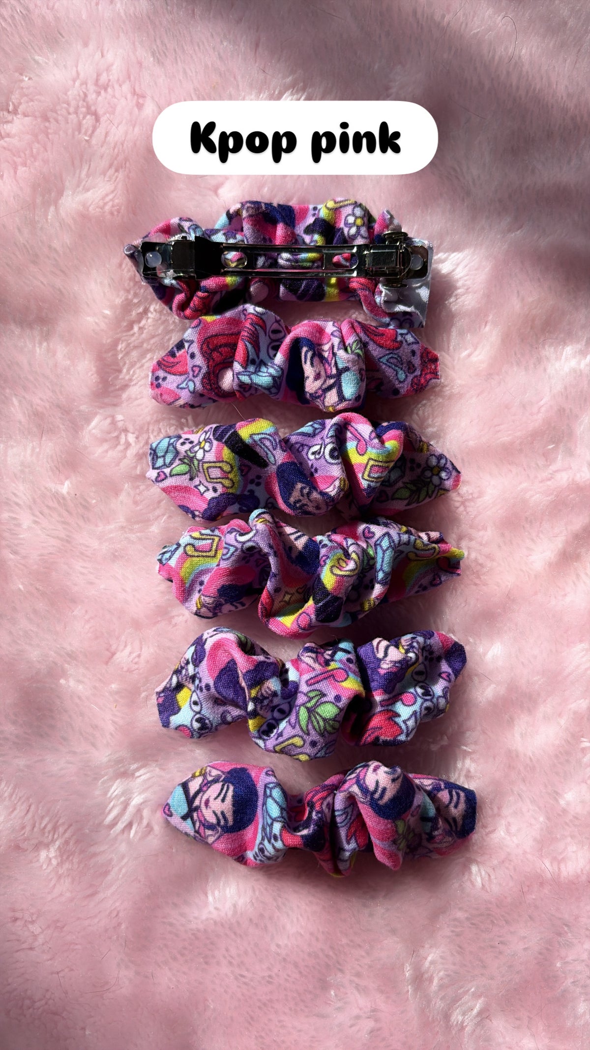 Scrunchie Barrettes