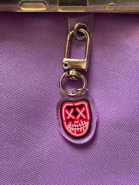 Heathen Masks Charm