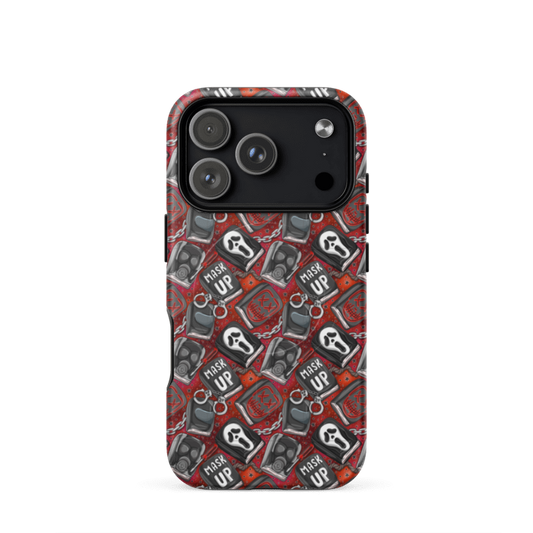 Masked Men Mobile Phone Case
