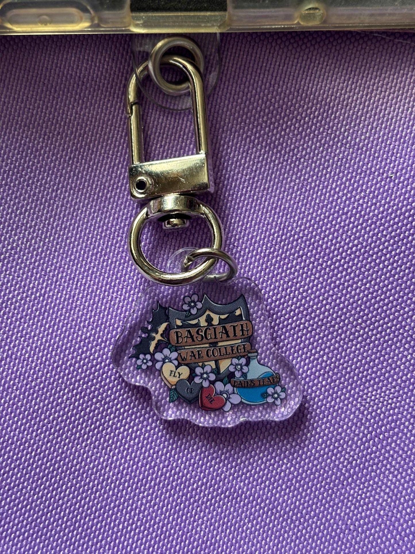 Fourth Wing Inspired Charm