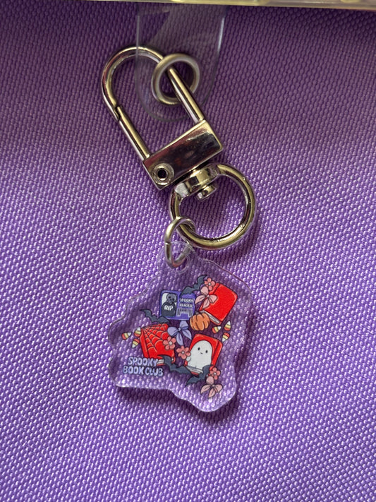 Spooky book club Charm