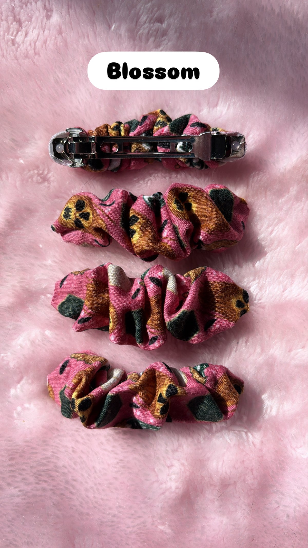 Scrunchie Barrettes