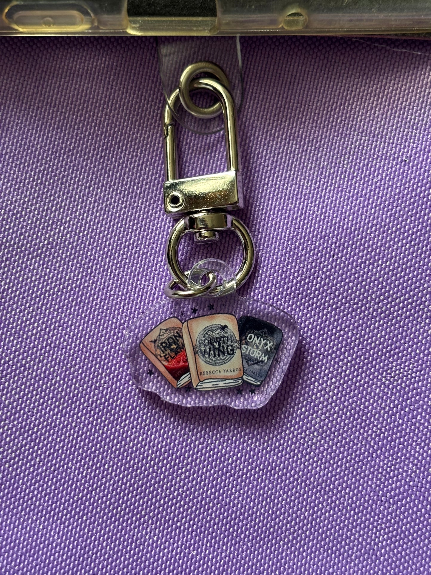 Fourth Wing Inspired Charm