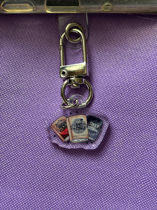 Fourth Wing Inspired Charm