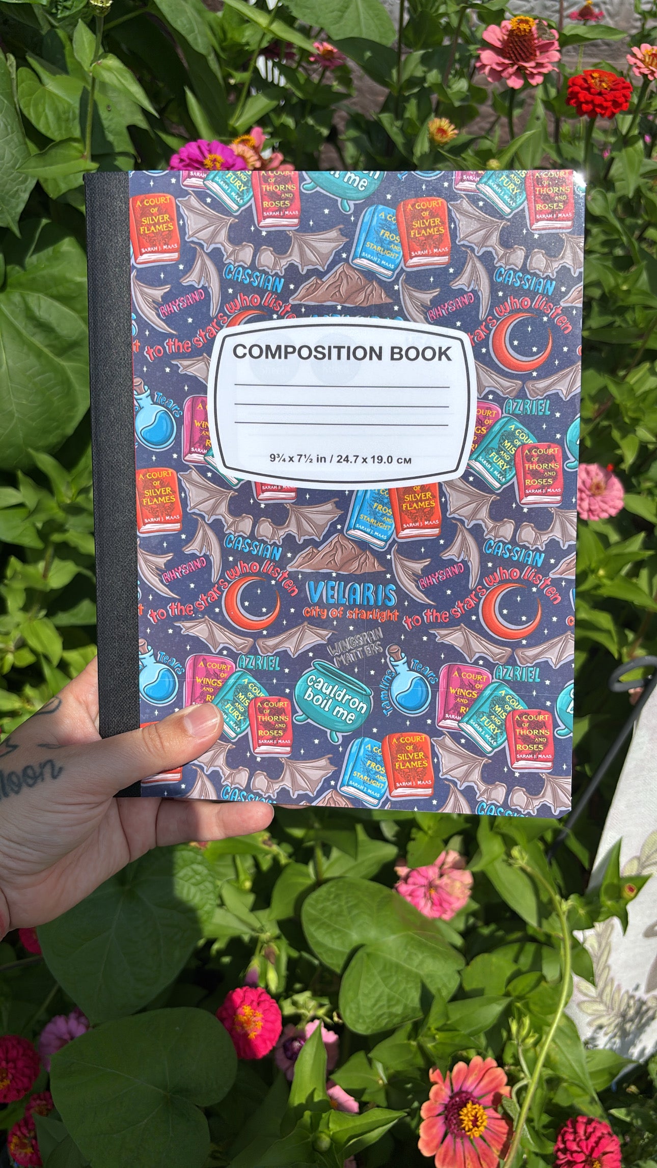 ACOTAR City of Starlight Inspired Notebook