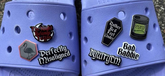 Lyrical Shoe Charms