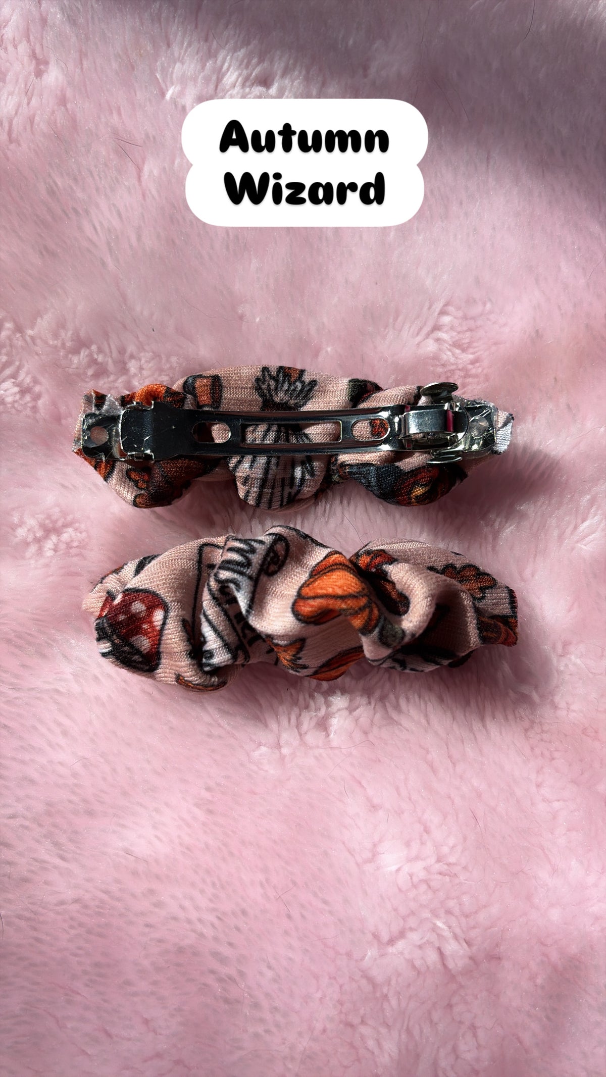 Scrunchie Barrettes