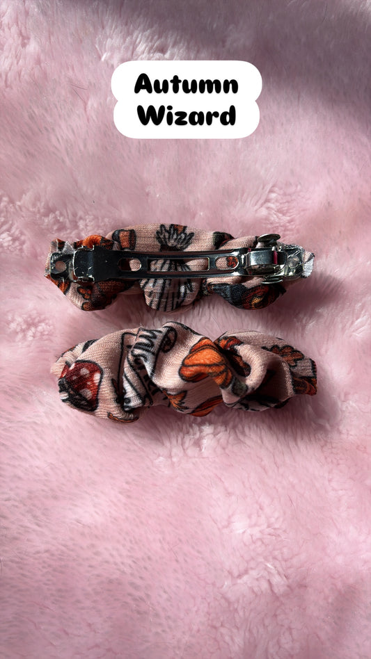Scrunchie Barrettes