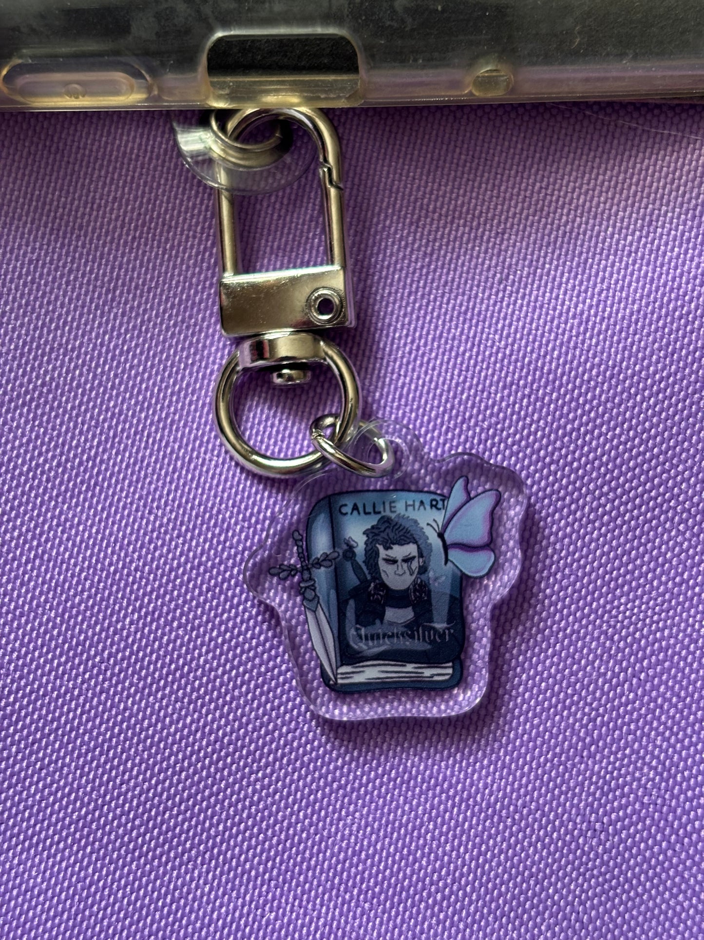 Quicksilver Inspired Charm