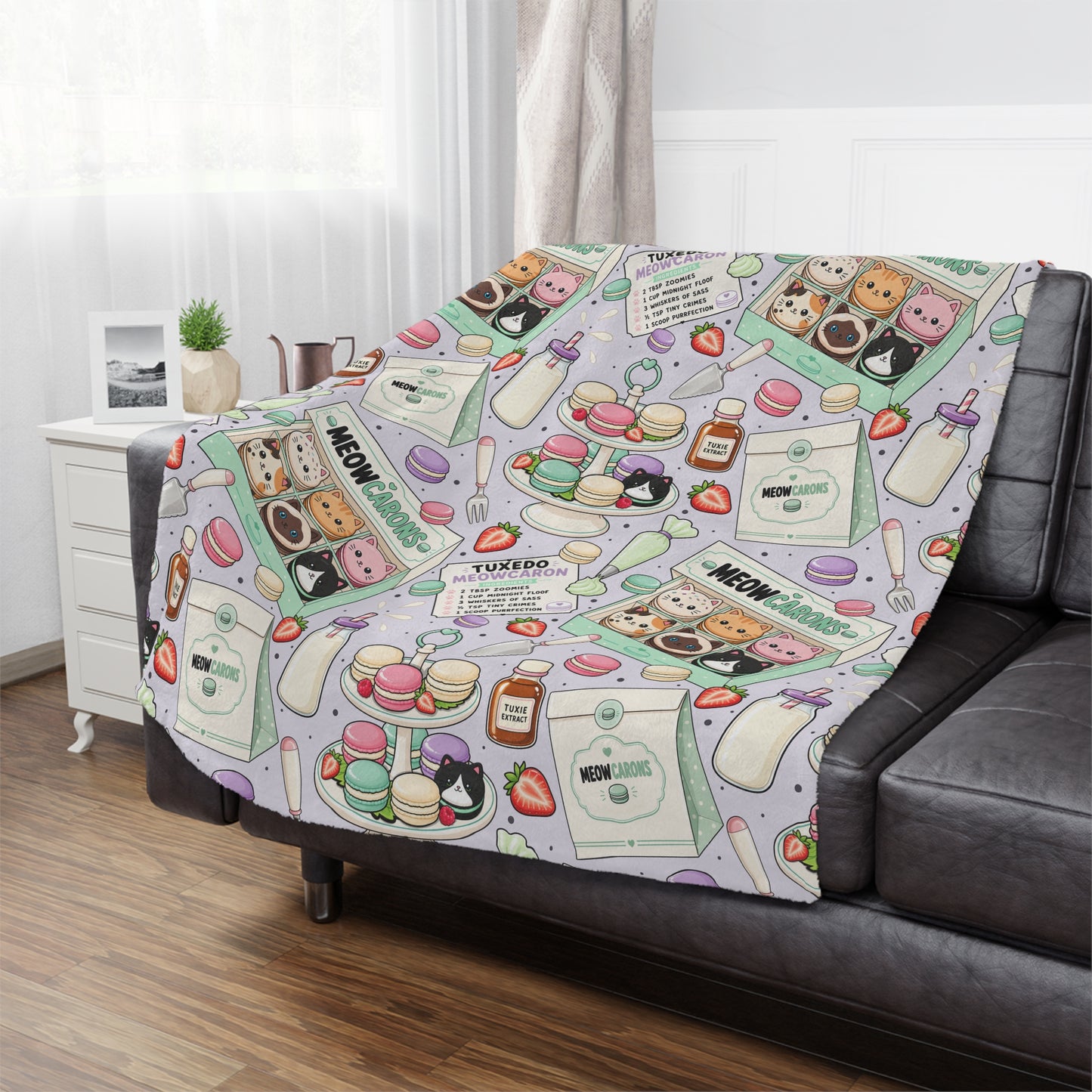 Kitty Snacks Blanket PRE ORDER