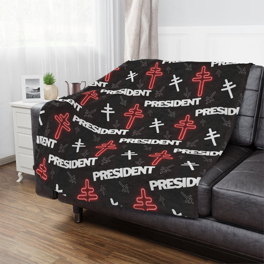PRESIDENT Campaign Band Inspired Blanket PRE ORDER