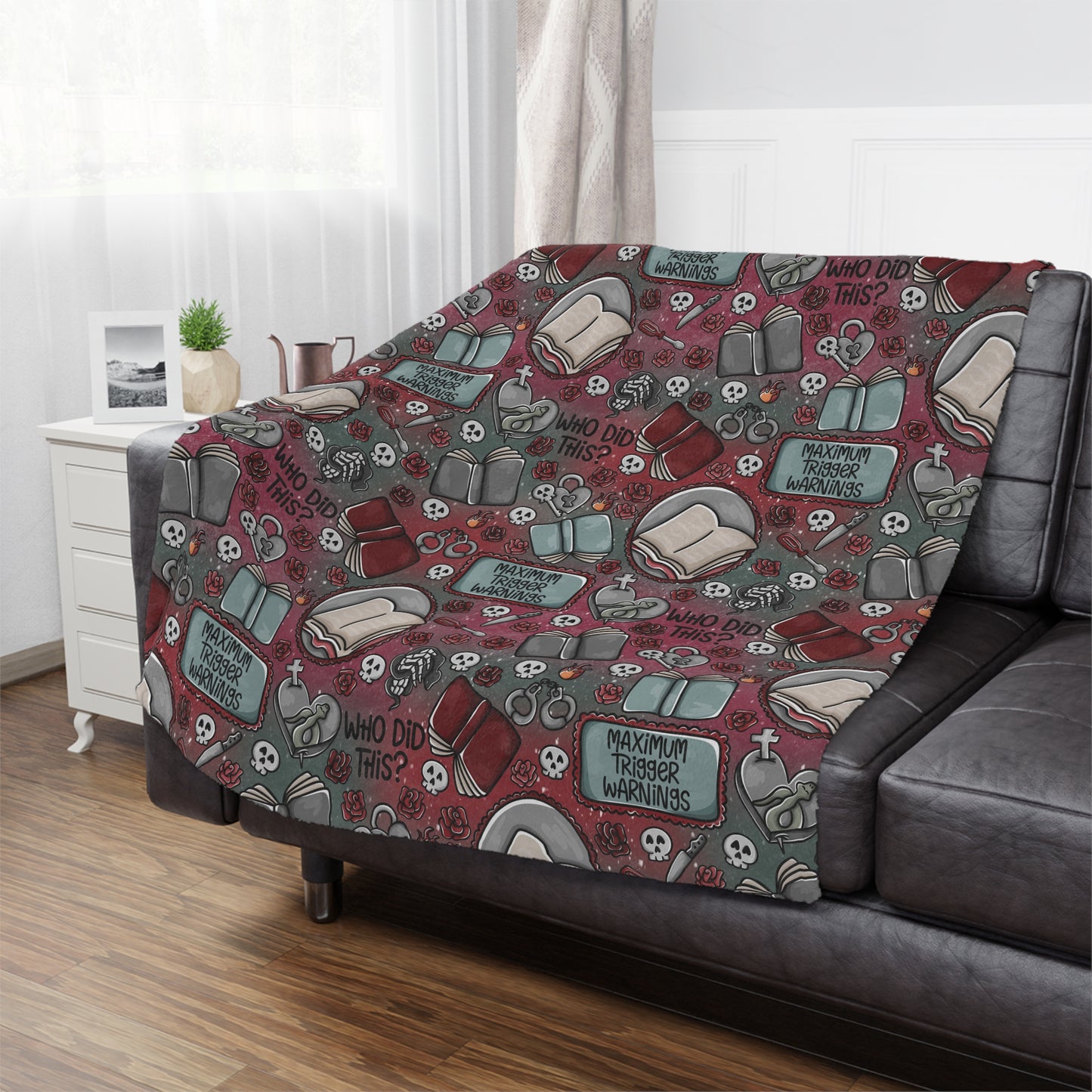 Maximum Trigger Warnings Blanket PRE ORDER