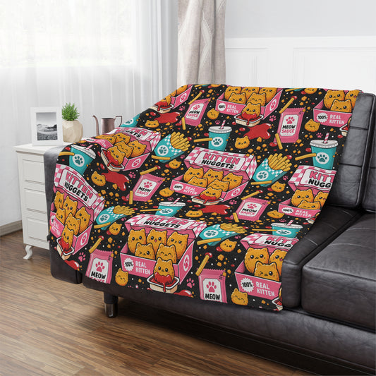 Kitty Snacks Blanket PRE ORDER