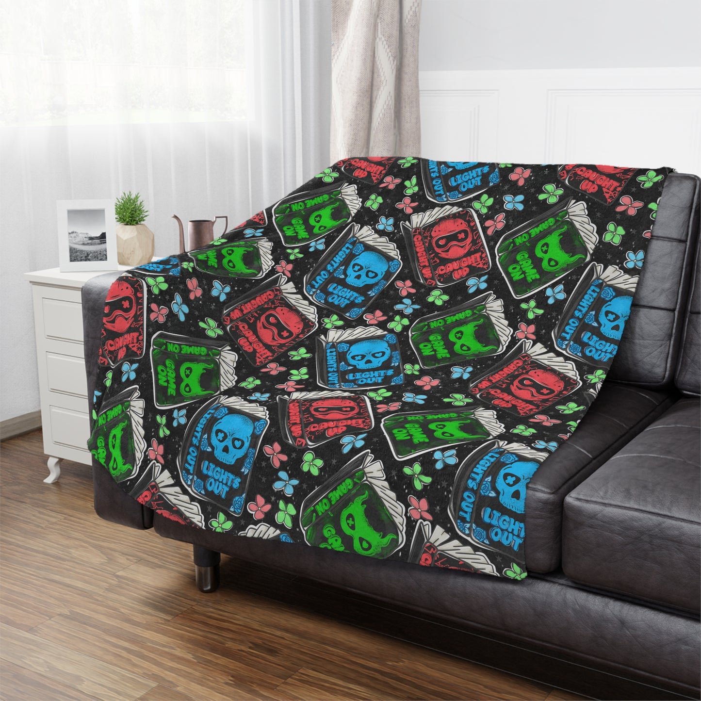 Into Darkness Books Blanket PRE ORDER