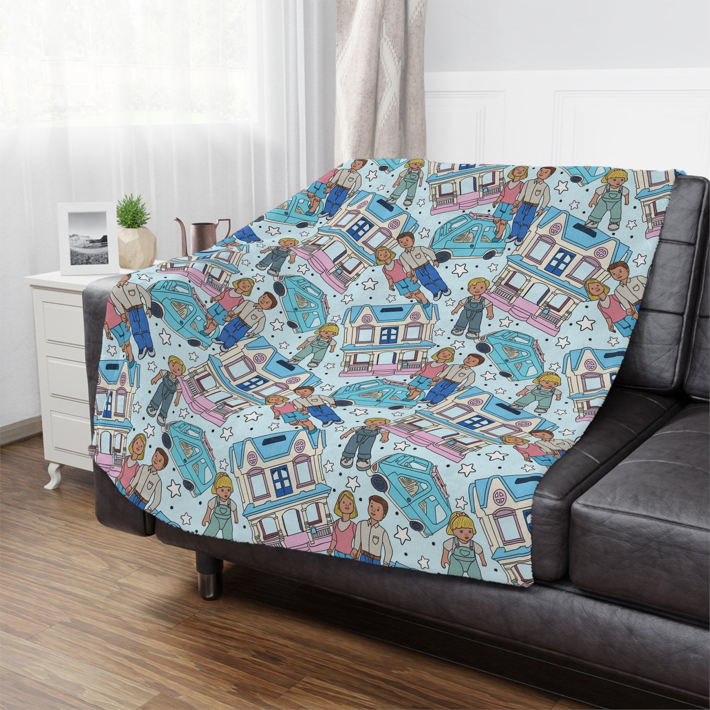 Loving Family Dollhouse Blanket PRE ORDER