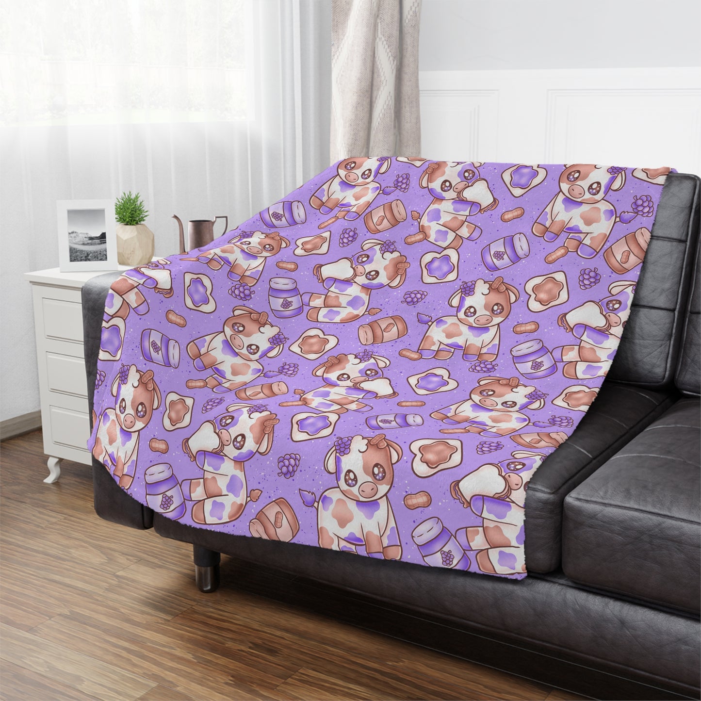 PB&J Cows Blanket PRE ORDER