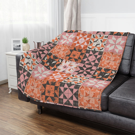 Spooky Quilt Print Blanket PRE ORDER