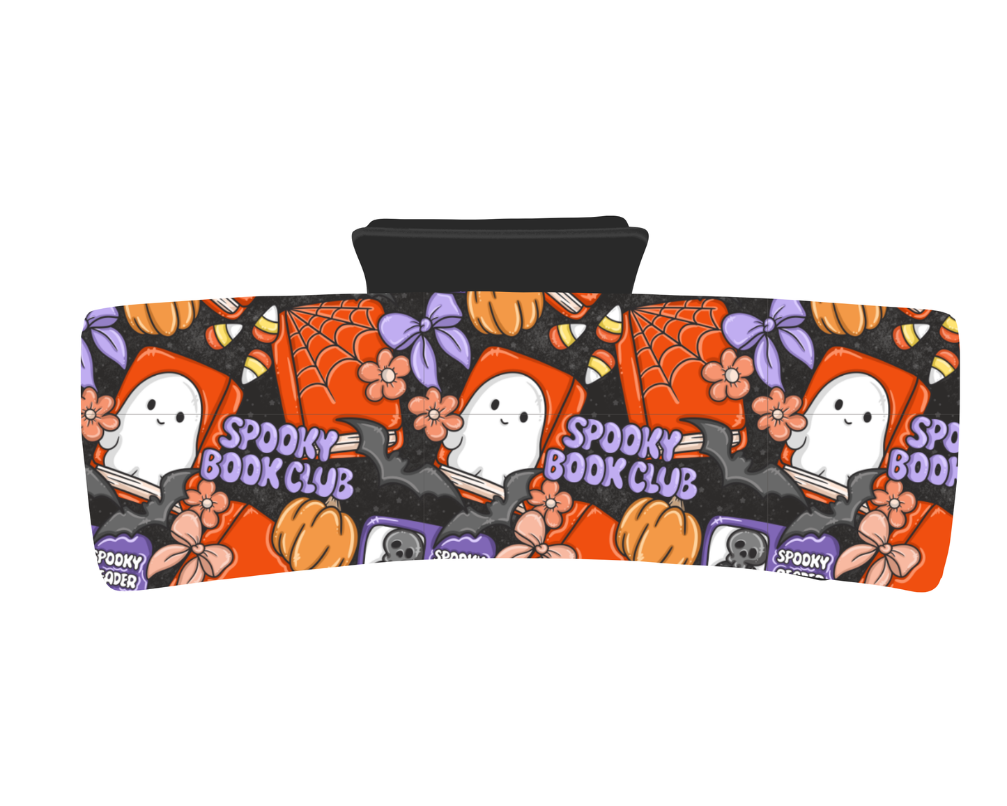 Spooky Book Club Inspired Claw Clip