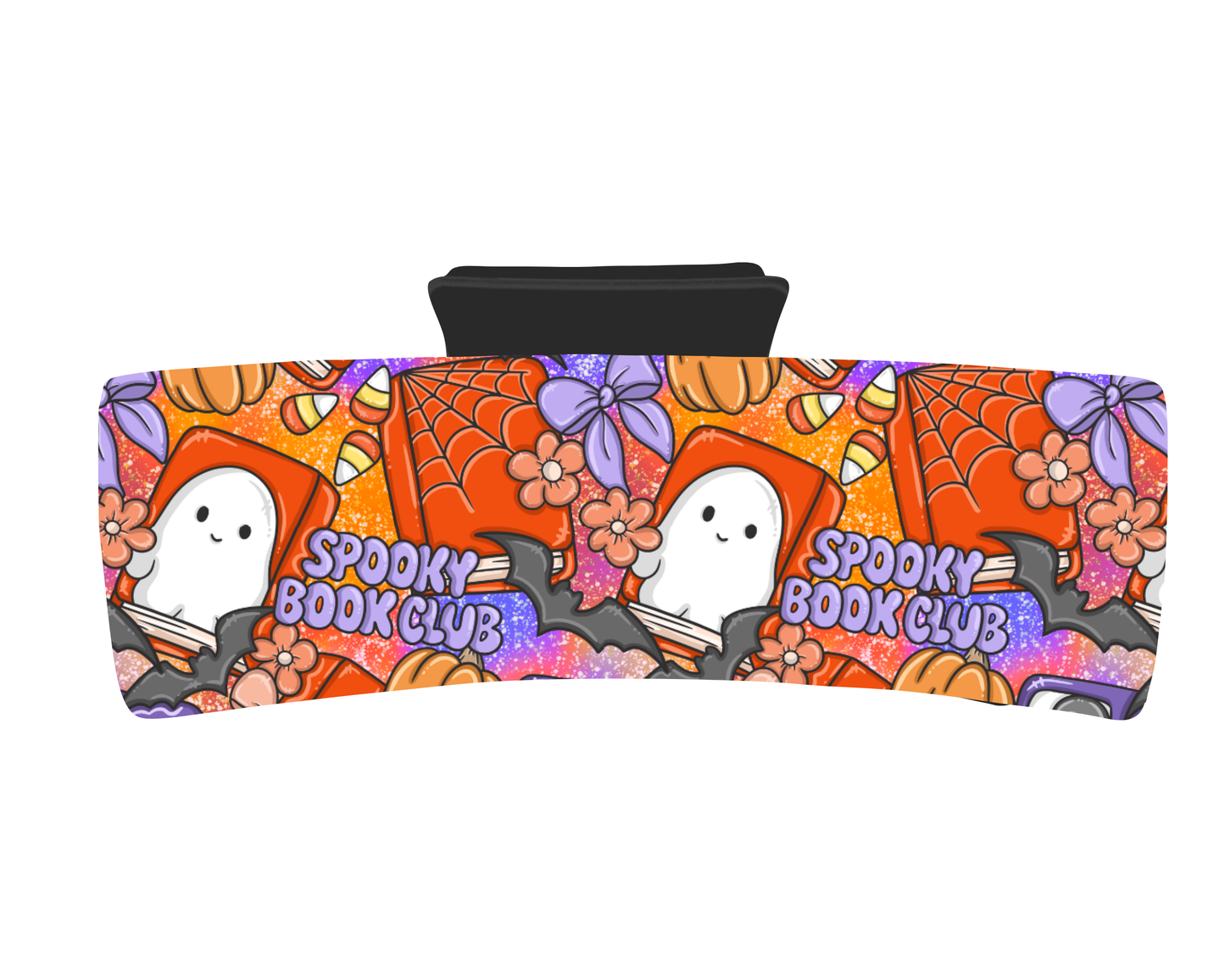 Spooky Book Club Inspired Claw Clip