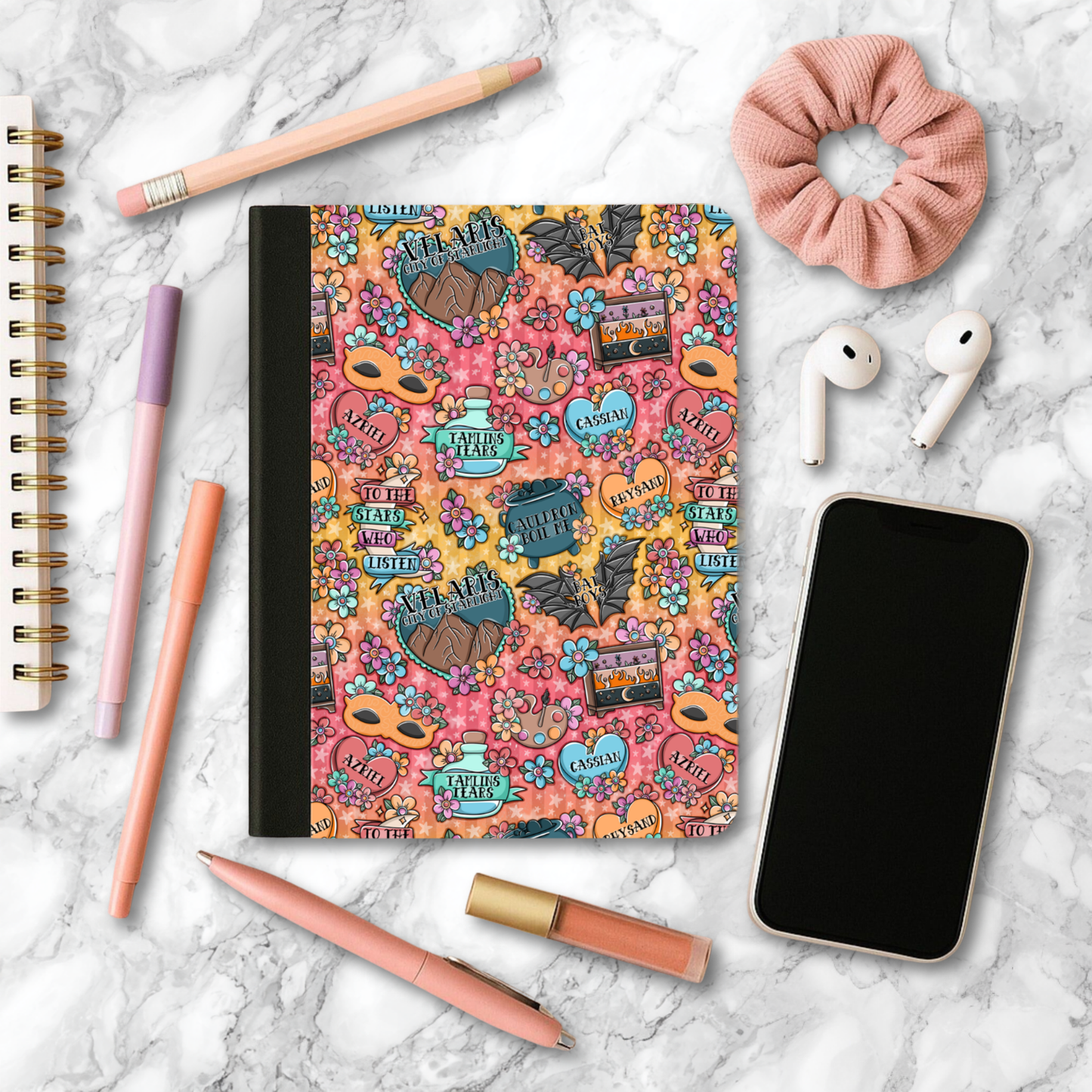 ACOTAR Inspired Notebook