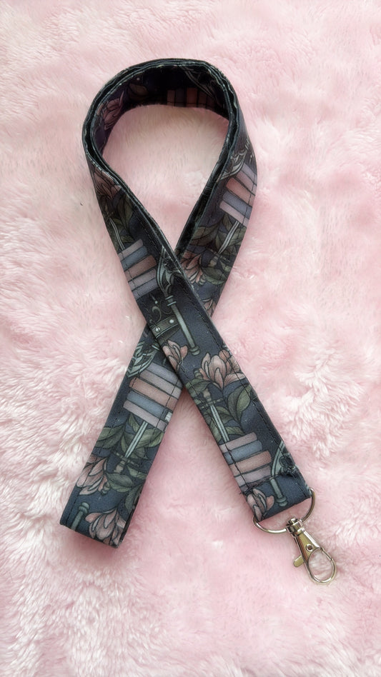 Romantasy Bookish Lanyard