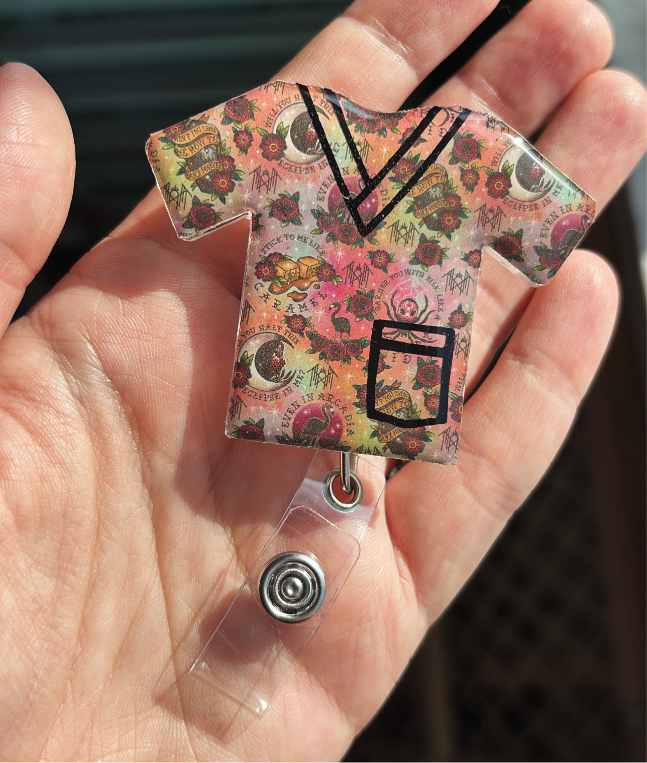 EIA Scrub Top Badge Reel