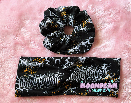 LornaShore inspired headbands and scrunchies