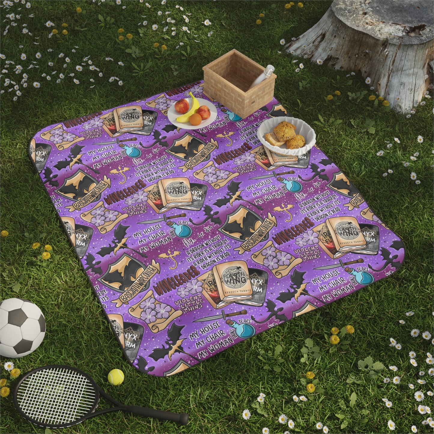 Dragon College Picnic Blanket/Beach Towel