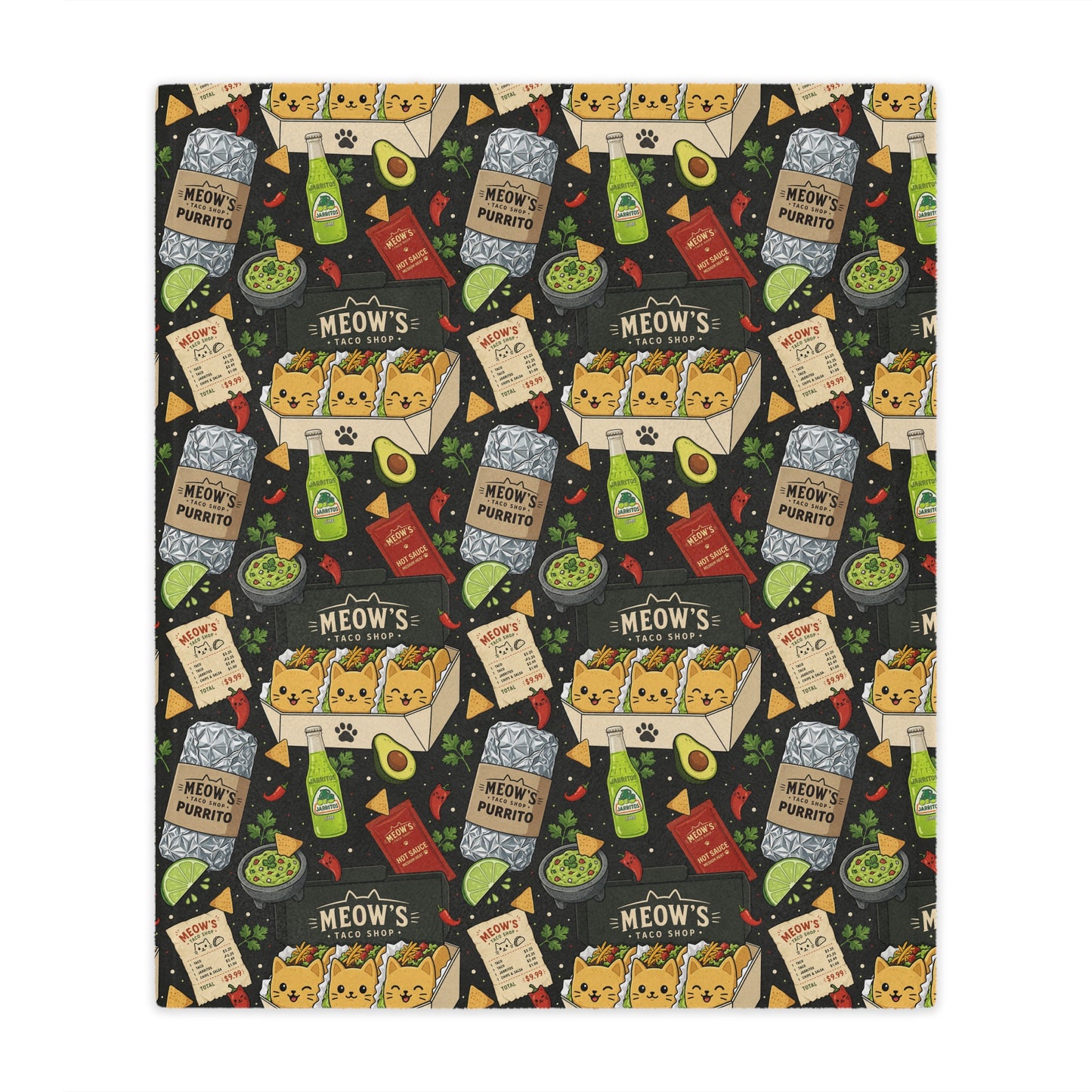 Kitty Snacks Blanket PRE ORDER