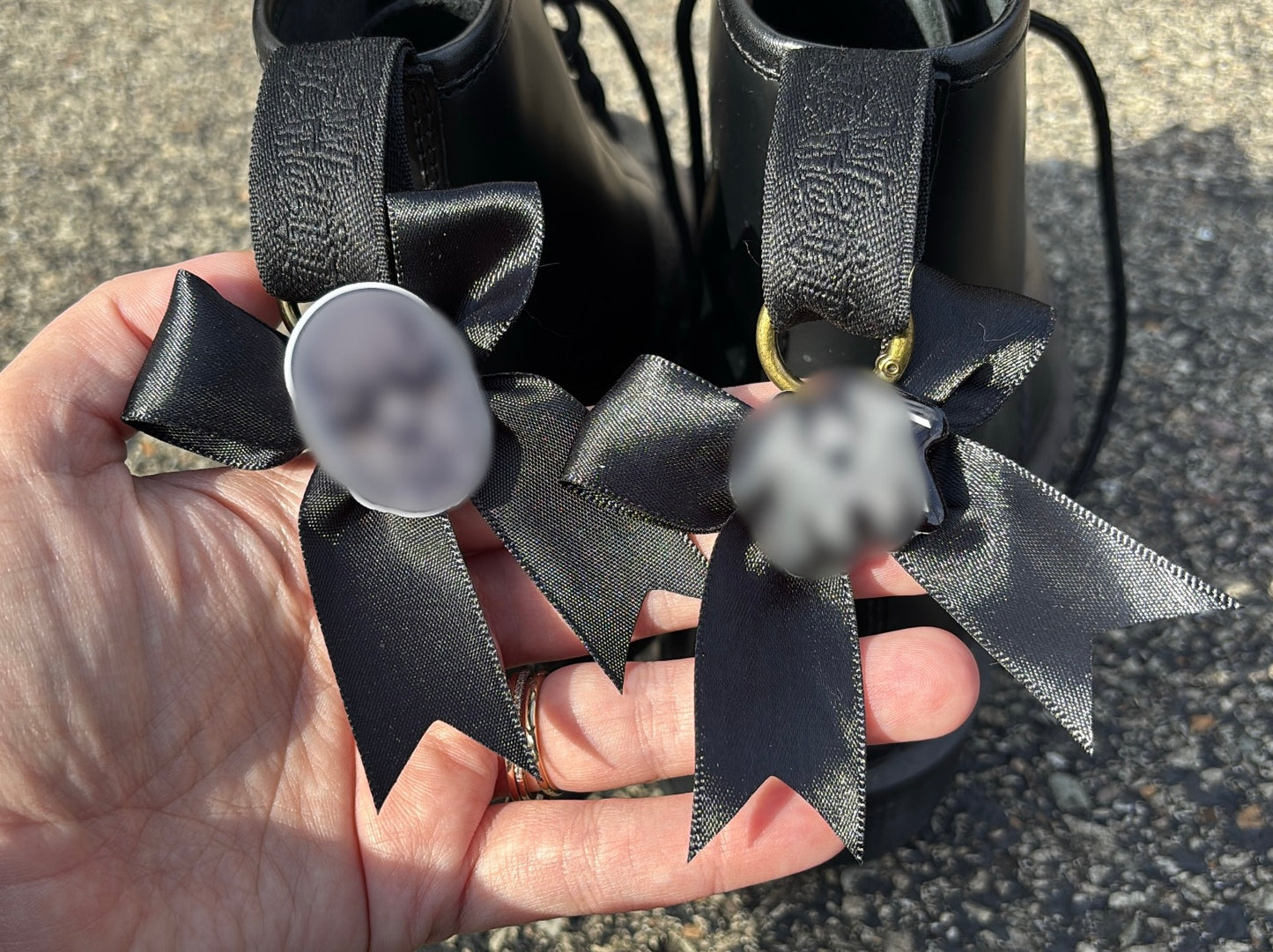 Nap Voucher Masks Inspired Boot Bow Charms