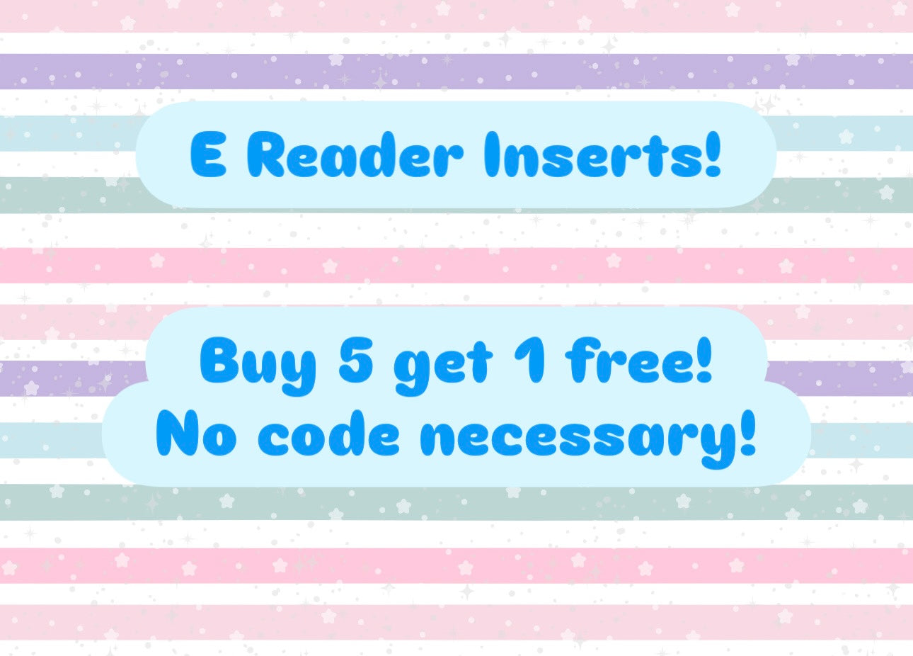 Romantasy E Reader Inserts