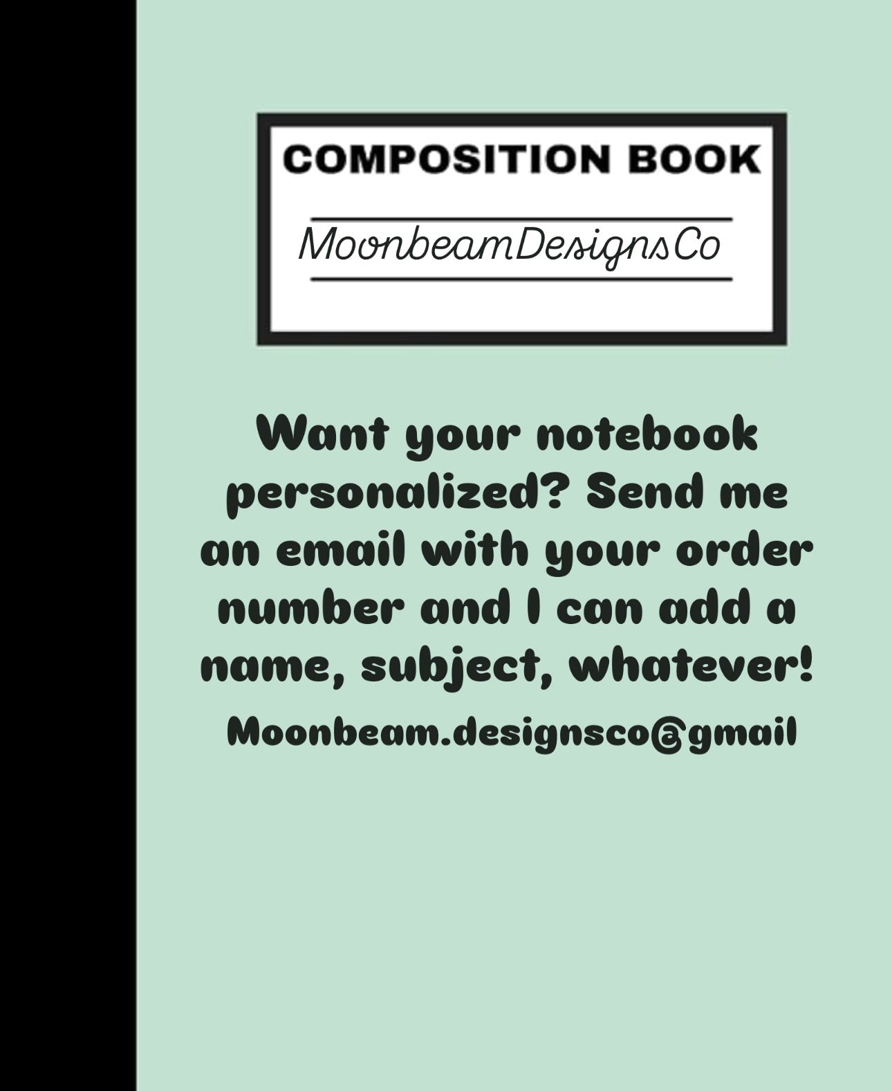 Bands Notebook/Planner