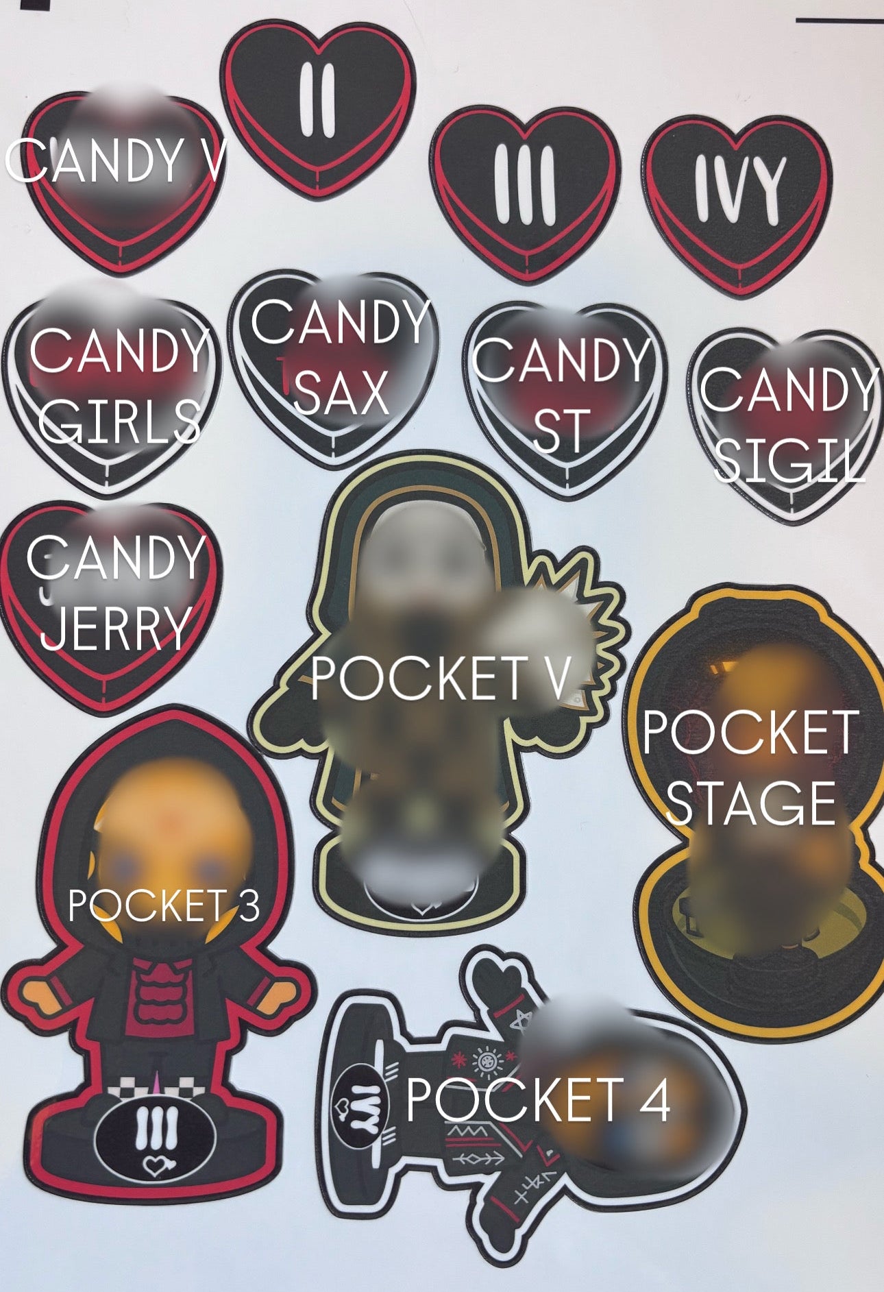 Nap Voucher Stickers